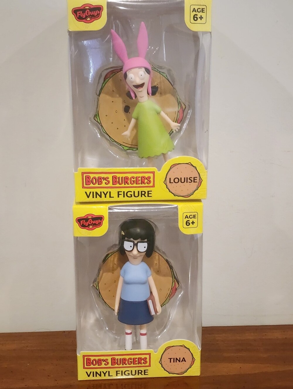 Bob's Burgers Tina & Louise Vinyl Figure Set CultureFly FlyGuys NIB
